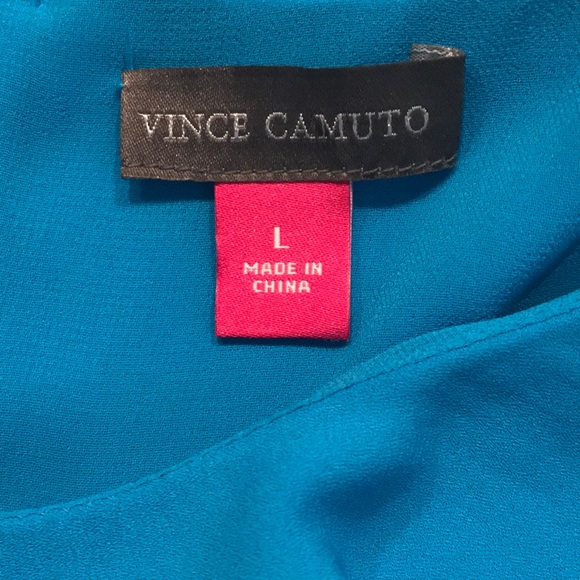 NWT VINCE CAMUTO | Cold Shoulder | Blue | Large - Picture 7 of 7